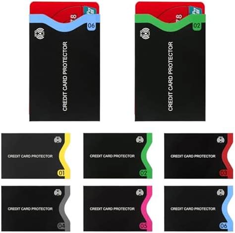 Owfeel RFID Blocking Secure Credit Card Sleeves 